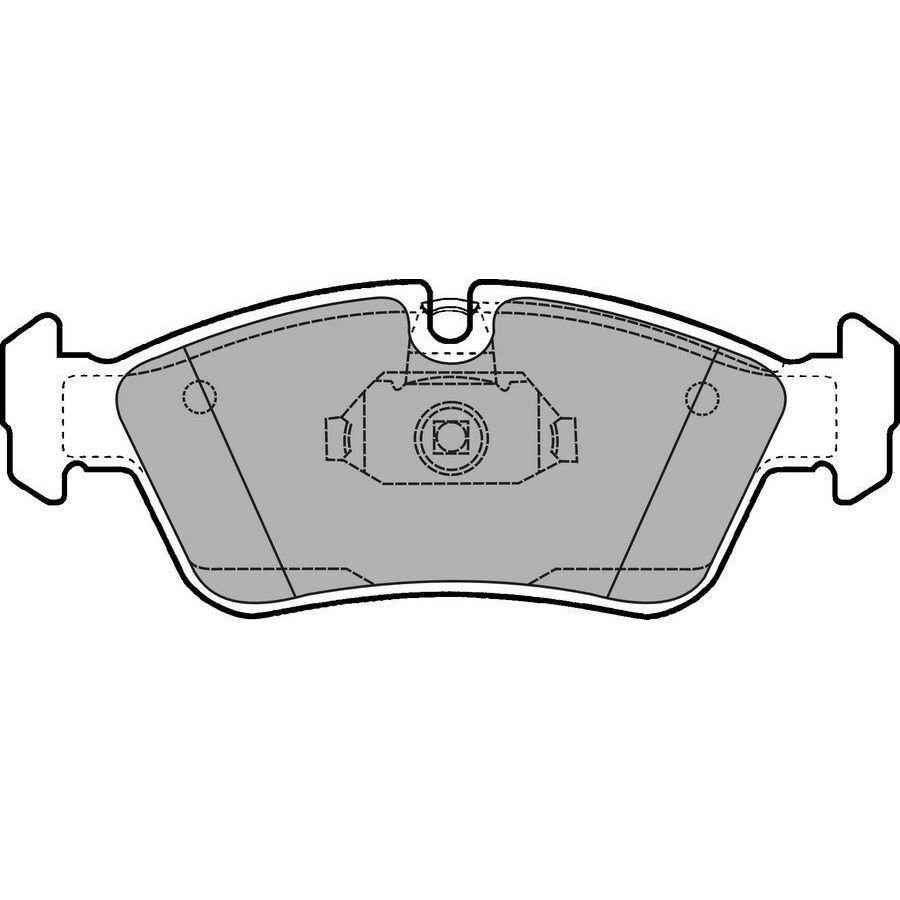 BOSCH 	
34116761244 FREN BALATASI ÖN BMW E36-E46