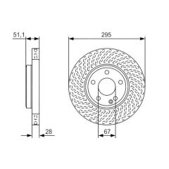 TEXTAR A2464212412 FREN DISKI ÖN MERCEDES W117-246-176-156-242