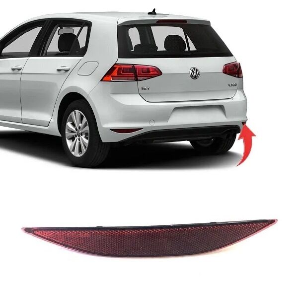 REFLEKTÖR ARKA TAMPON KARARTILMIS SAG GOLF7 2013-2017