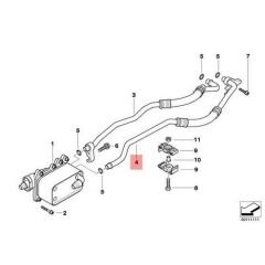 IOE-BMW BMW 17227800489 SANZUMAN YAG RADYATÖR HORTUMU BMW i60-E61