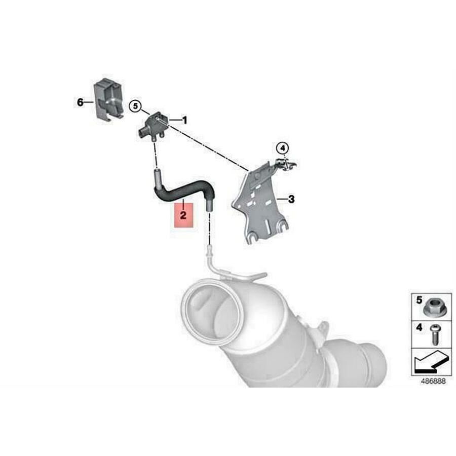 IOE-BMW BMW 18328684698 HORTUM BMW G20-G21-G30-G31-G38-G11-G12-X3 G01-X4 G02