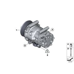 BEHR A0002309411 KLIMA KOMPRESÖRÜ MERCEDES W168-414