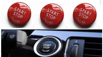 START STOP DÜĞME KAPAĞI KIRMIZI  BMW E60 E90 E84 E70 E71 E72