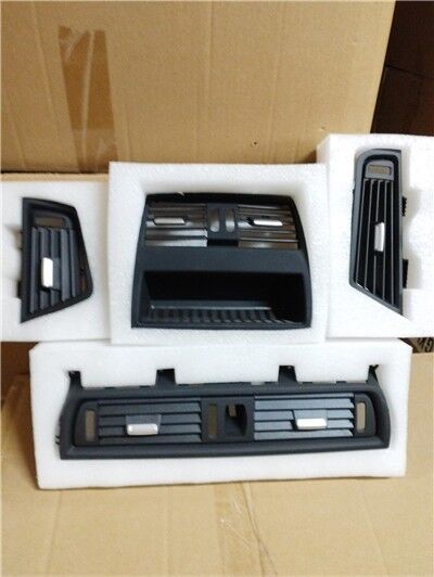 KLİMA KALORİFER IZGARASI (4'LÜ SET -SİYAH) BMW F10 +LCI