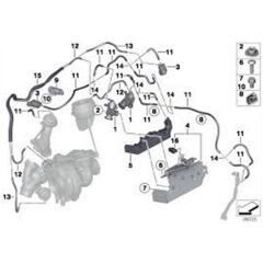 IOE-BMW 11658518876 HORTUM BMW F20-21-F22-F30-F31-F34-F32-F33-F36-F10-F11
