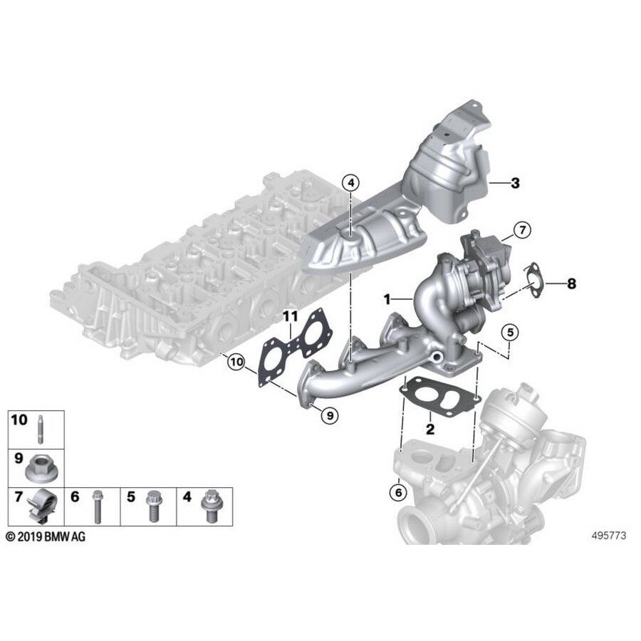 IOE-BMW 11658591888 TURBO CONTASI BMW 5G30-G31-6G32 GT