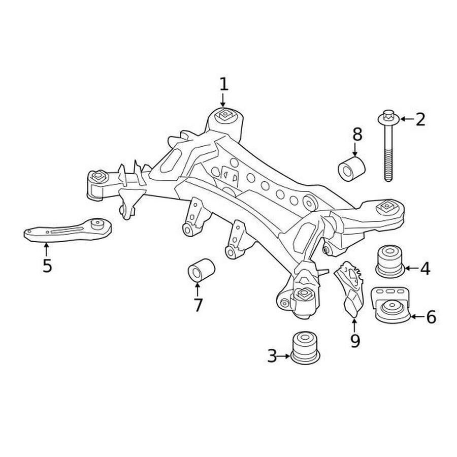 IOE-BMW BMW 33316877260 DIFRANSIYEL  TAKOZU BMW G20-G21-G28