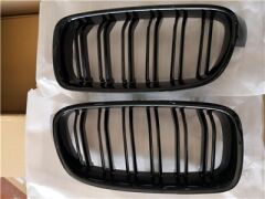 ÖN PANJUR BÖBREK PARLAK SİYAH ÇİFT ÇITALI SET BMW F30+LCİ 2012-2018