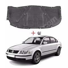 MOTOR KAPUT KEÇESİ KLİPSLİ 1.Kalite-PASSAT 1997-2000