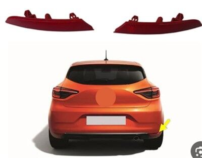 REFLEKTÖR ARKA TAMPON SAG RENAULT CLIO V 2021>
