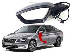 AYNA KOMPLE SOL 9 PİN ÇEVRE AYDINLATMALI KATLANIR SUPERB 2015>>