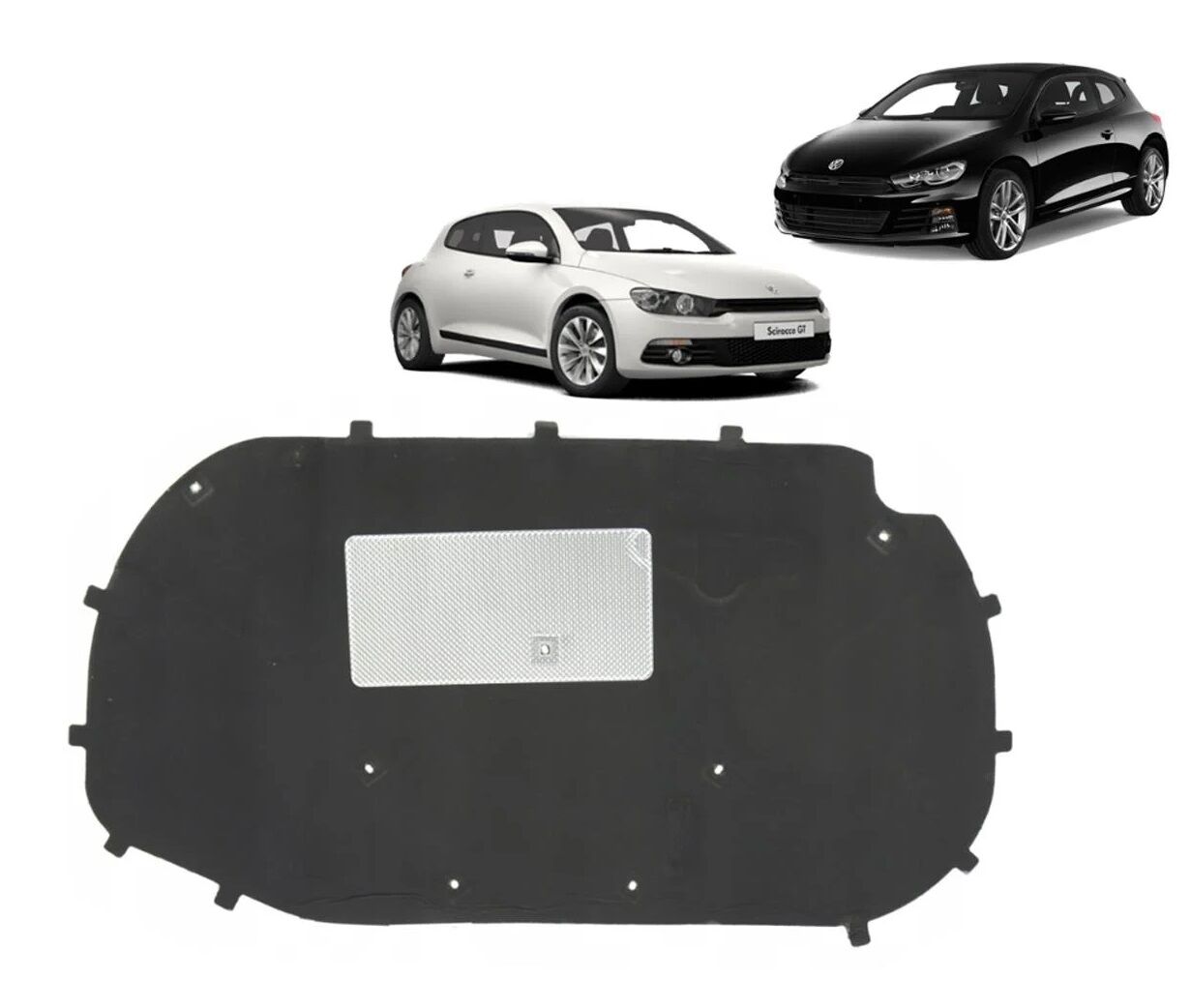 MOTOR KAPUT KEÇESİ KLİPSLİ 1.Kalite-SCİROCCO 2009-2018