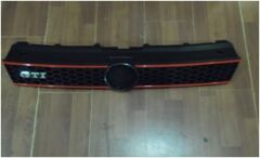 ÖN PANJUR ÇİFT KIRMIZI ÇİZGİLİ SATEN SİYAH+GTI YAZI+ POLO 2010-2014